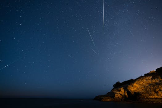 Observar os Eta Aquariids: A Majestosa Chuvada de Meteoro da Primavera
