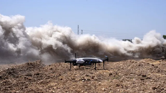 Drone Inteligente Israelense Detecta Incêndios Florestais com Maior Precisão